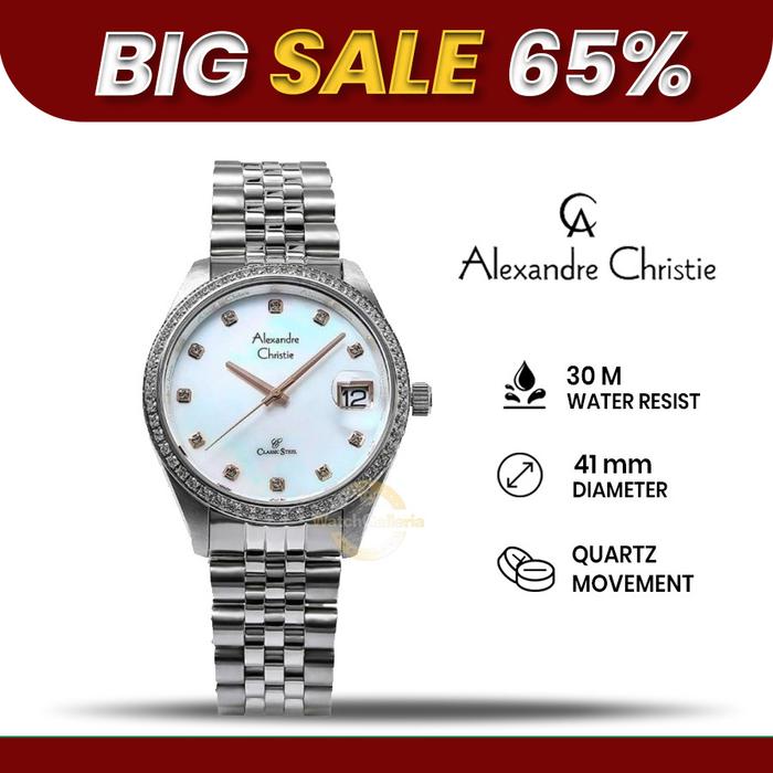 SALE Jam Tangan Pria Alexandre Christie AC 5008 MD BSSMS Original