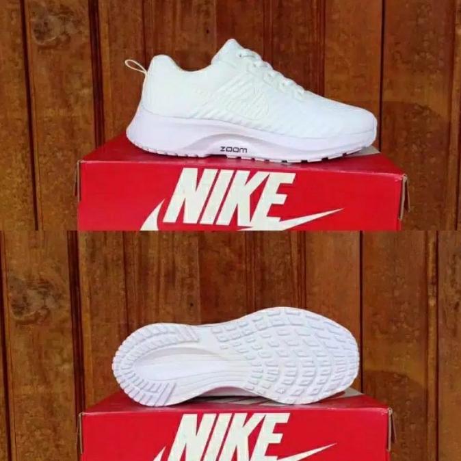 S841- Sepatu Nike Air / Sepatu Putih Polos