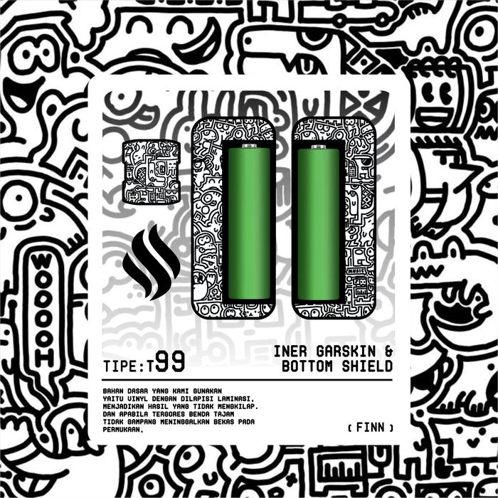 trml t99 inner stiker / garskin trml t99
