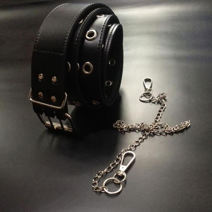 sabuk/gesper ringbelt korea + rantai