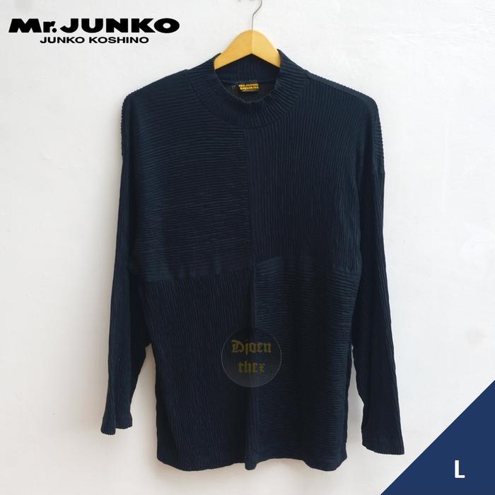 Sweater Mr. Junko Square Pleated Knitwear Size L