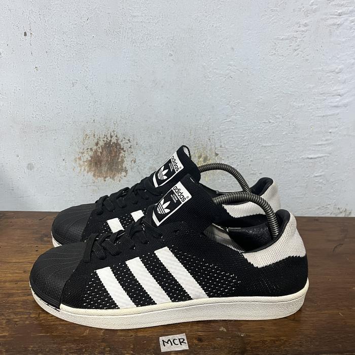 Sepatu second ori adidas superstar PK black trainer size 42