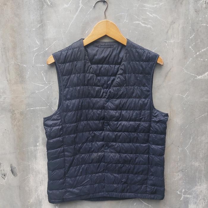 rompi vest bulang uniqlo ultralight bulu angsa second