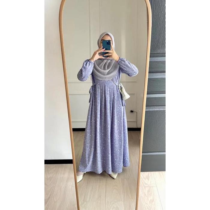 LYODRA GAMIS MANGO YORYU MOTIF BUNGA korean dress motif bunga kecil