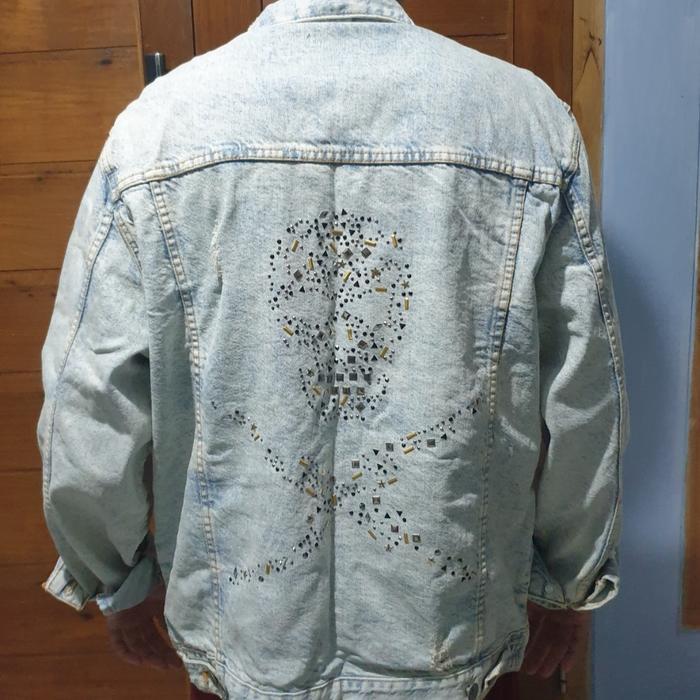 Zara Man Jaket Jeans Original Pria