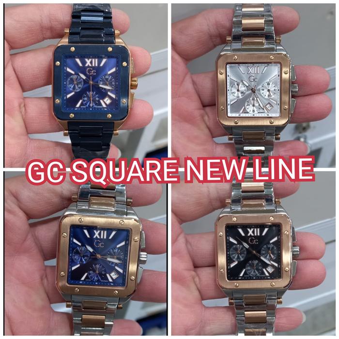 GUESS KOTAK WANITA / GC SQUARE LADY WATCH