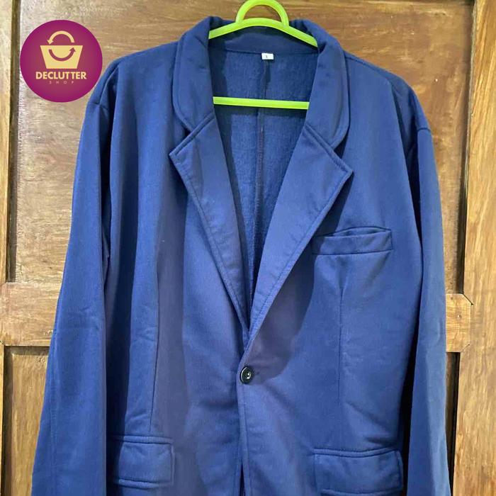 Blazer preloved warna navy L