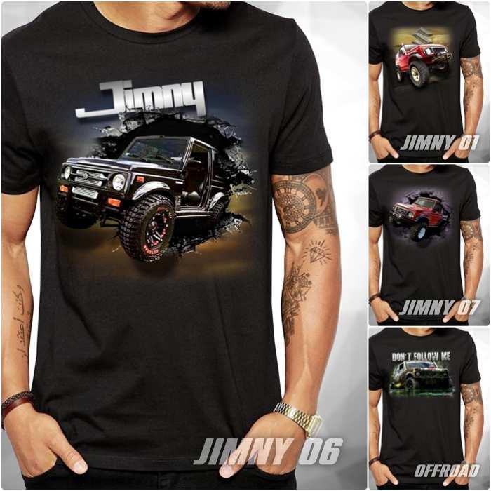 Kaos Mobil SUZUKI JIMNY Offroad 4x4 | Baju Kaos JIMNY OFFROAD Distro