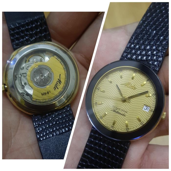 Jam Mido Ocean Star Automatic Vintage Original Swiss Longines Omega AP