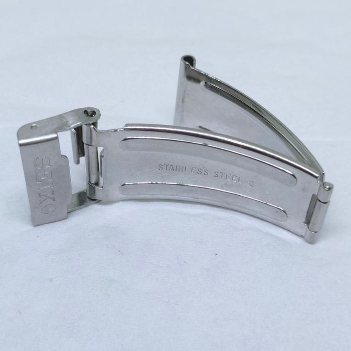 Seiko sports original deployment clasp buckle bracelet fold over double lock bracelet stl seiko japa