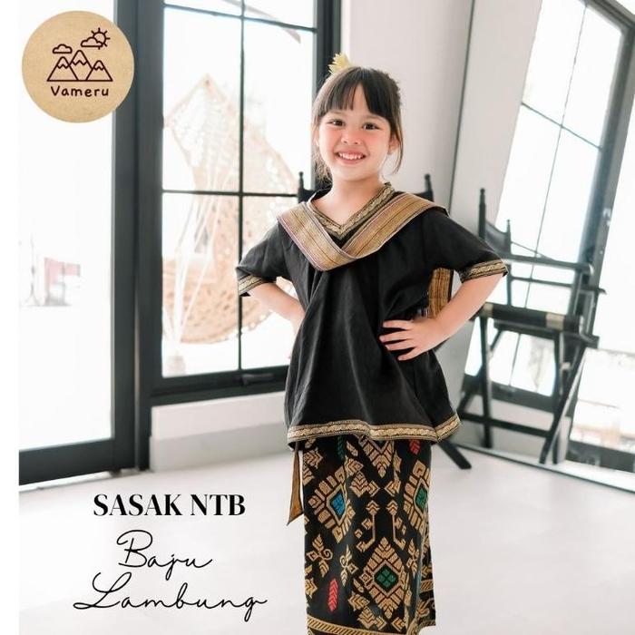 Baju Lambung Anak Adat Sasak Ntb Lombok Pakaian Adat Suku Sasak