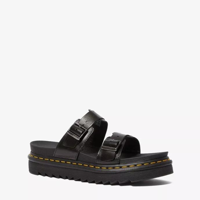 DR. MARTENS Myles Slip on Sandals (Original) - Black