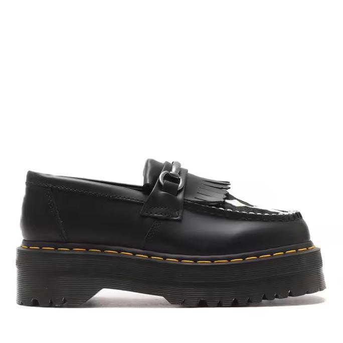 Dr MARTENS ADRIAN Snaffle Hair On & Leather Cow Print ORIGINAL 100%
