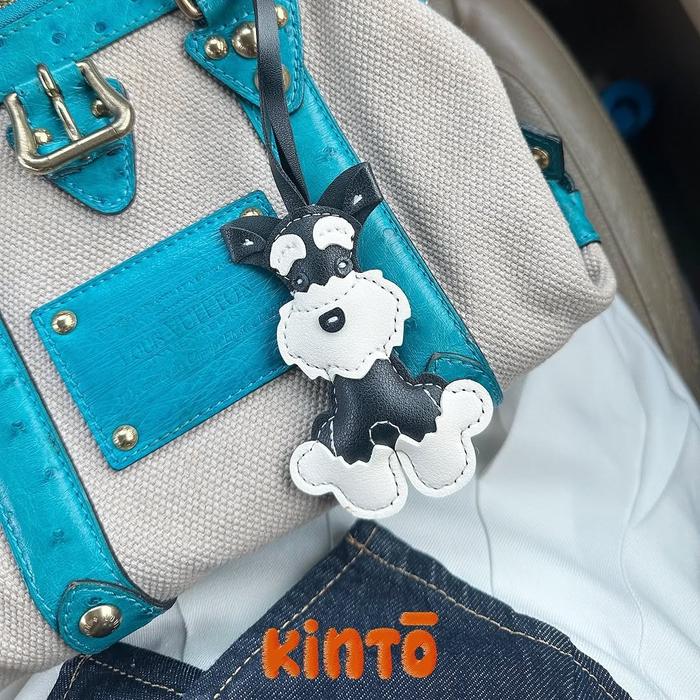 Border Collie Dog Charm Keychain Gantungan Tas || Kinto.Charmid