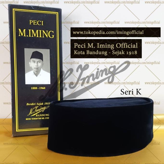 Peci M. Iming Original - Peci Polos Seri K