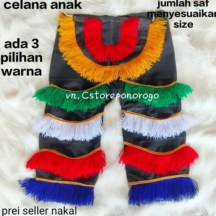 ADA CELANA BARONG ANAK HINGGA REMEJA MURAH TAPI GAK MURAHAN / celana barong / barongan / pecut bopo 