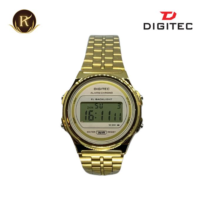 Jam Tangan Digitec Original Wanita Emas Watches