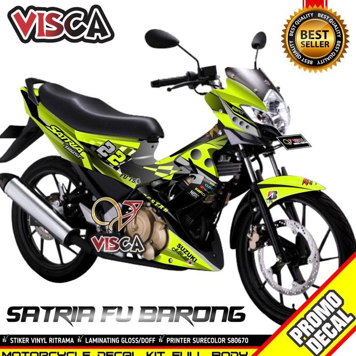 ADA Decal Satria Fu Barong 2012 Full Body Stiker Satria Fu Barong 2012 Full Body Striping Satria Fu