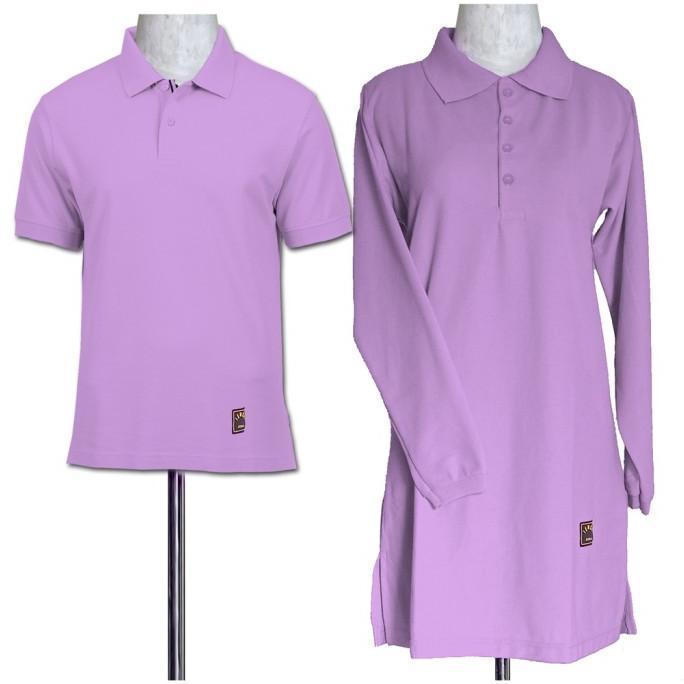 kaos polo tunik muslimah s - xxxxl / kaos polos cewek tunik big size