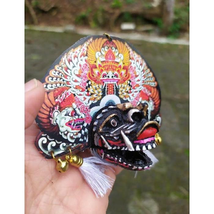ADA BARONGAN jowoan TELON PUTIH / souvenir/gantungan kunci /reog devil jaranan jawa timur barong