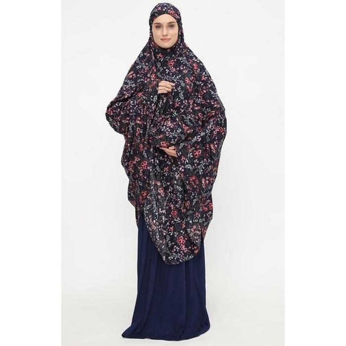 Tatuis - Shiva 170 Qaireen Raina Maxi Mukena Navy / Mukena Travel