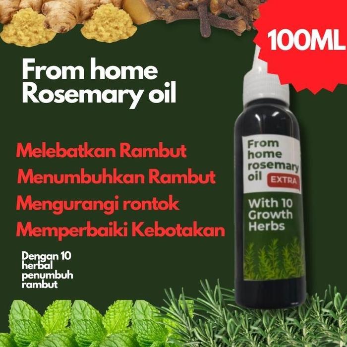Ready (PRE ORDER) From Home Rosemary Oil 100ml