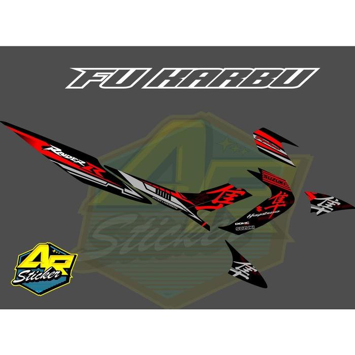 ADA (KODE K) Striping satria fu Barong / Striping satria Barong /Striping Satria Fu lama / Striping