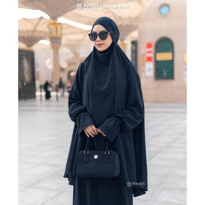 Mukena Dewasa Jumbo Haji dan Umroh Tebal Terbaru Haramayn Original by KhadijahLabel