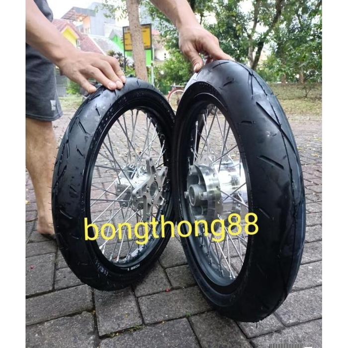 HEMAT Paketan Velg rossi ring 17 140 160 185 215 Cb150R Cbr150R New Cb150 Old CBR150 R K45 CB150X 20