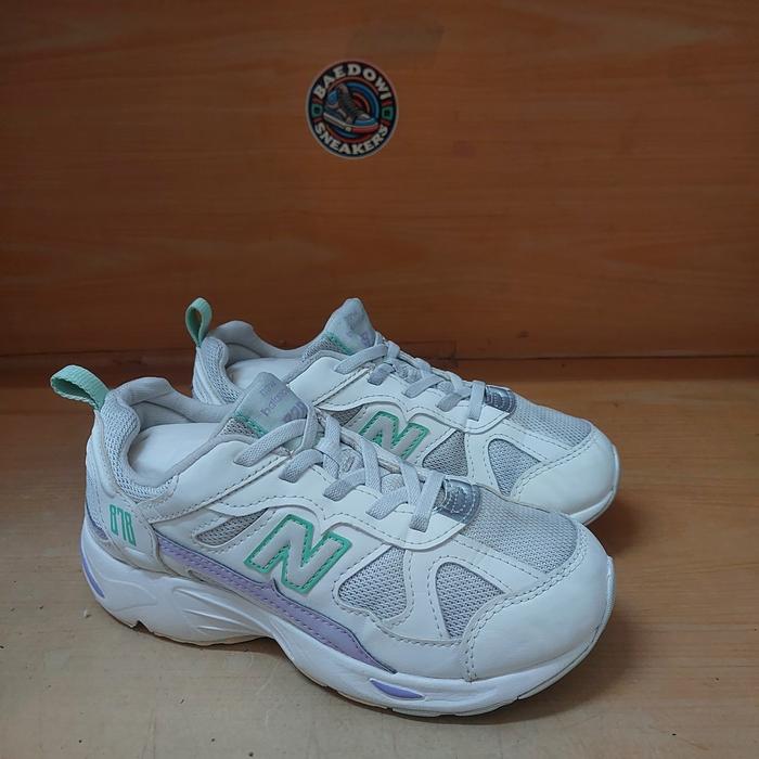 Sepatu Anak Second Original New Balance 878 Green Size 33,5