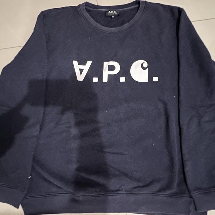 APC x carhartt wip sweatshirt