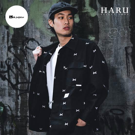 WTAPS Jungle Crossbone Jacket Black