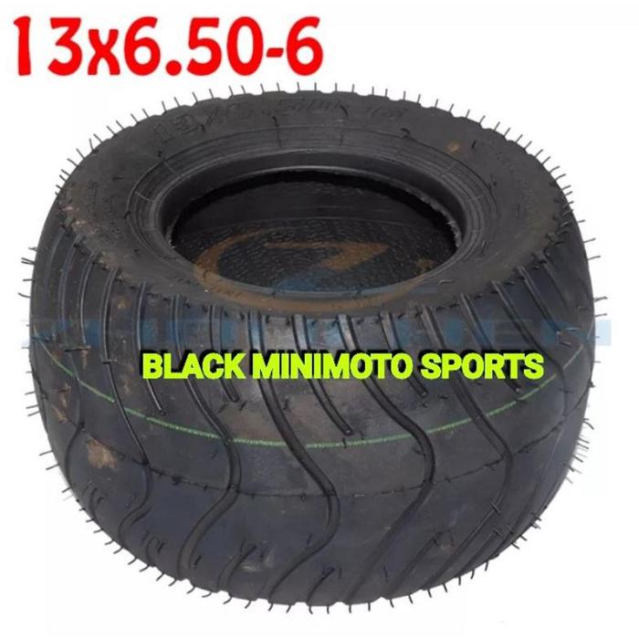 Ban Luar Aspal Tubeless ONROAD Ring 6 Ukuran Besar 13x6.50-6- Ban Luar Scooter Goped Otoped Gambot U