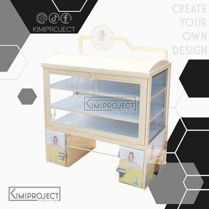 Box Roti makanan rombong motor grobak motor