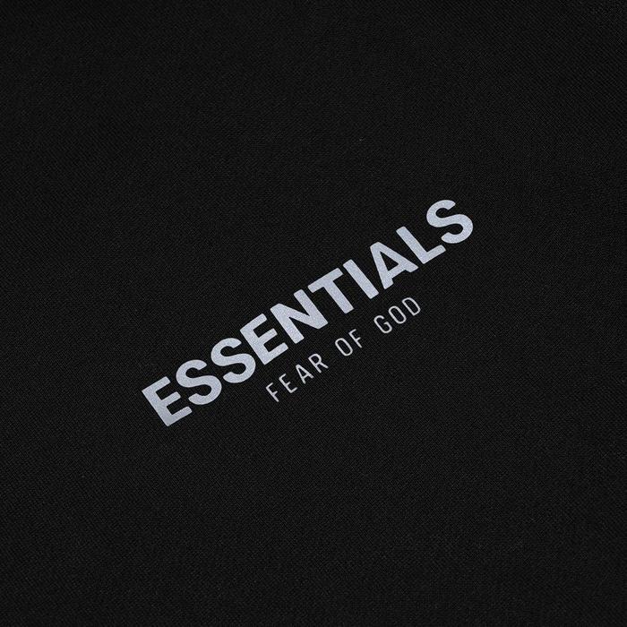 FOG Essentials Chest Reflective Text Hoodie