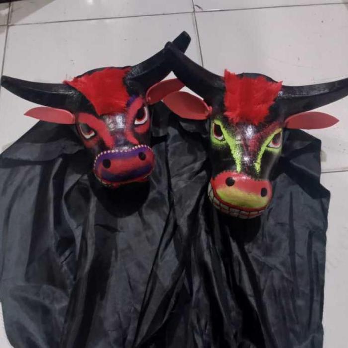 ADA Bantengan BESAR Banteng Mberot Kemul Panjang Mainan Anak Jaranan Topeng Sapi Kesenian Jaranan Re