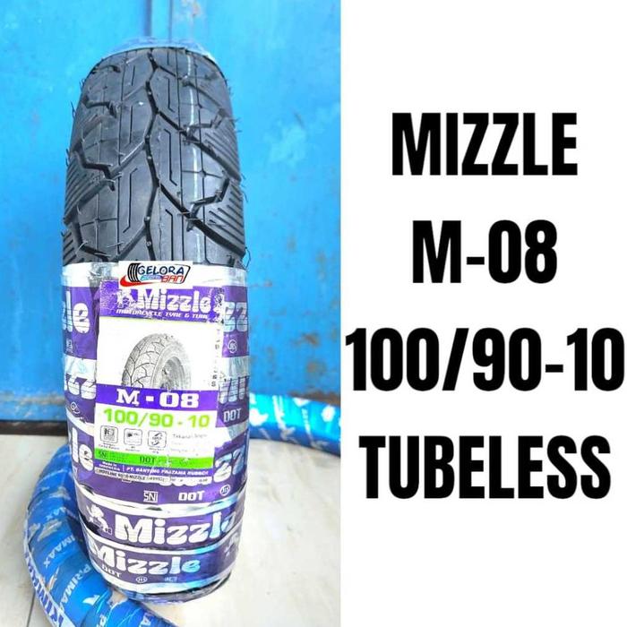 Cuci Gudang ban mizzle 100/90-10 ring 10 Tubeles ban mizzle 100/90-10 ban tubles 100/90-10 ban motor