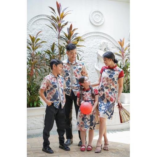 Akemi Batik Cheongsam - Available Couple Dewasa & Anak