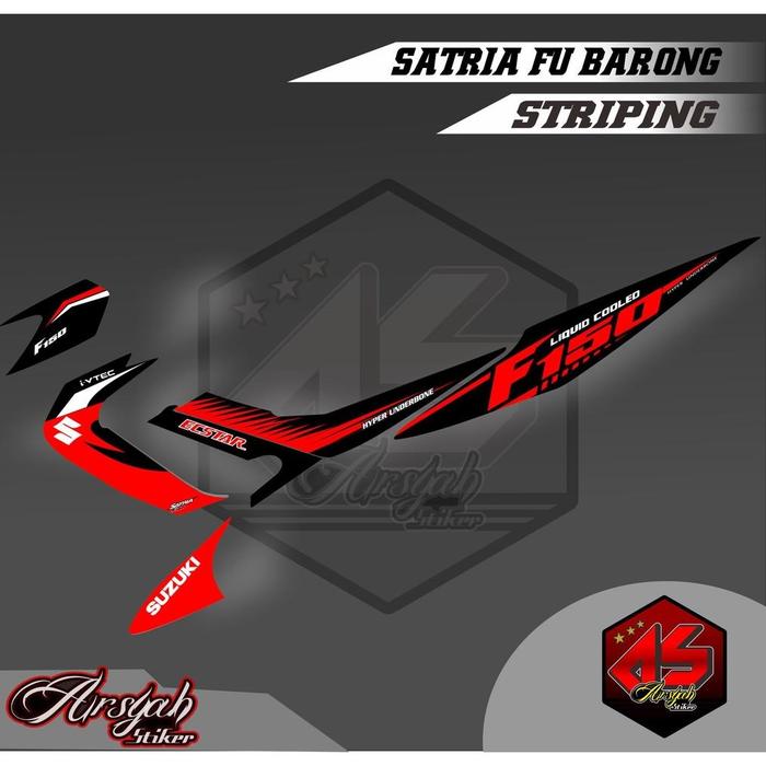 ADA Striping satria fu Barong / Striping satria Barong /Striping Satria Fu lama / Striping Satria Fu