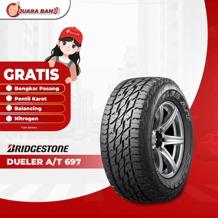 Ban Mobil SUV Bridgestone Dueler D697 A/T 265/65 R17 FORTUNER