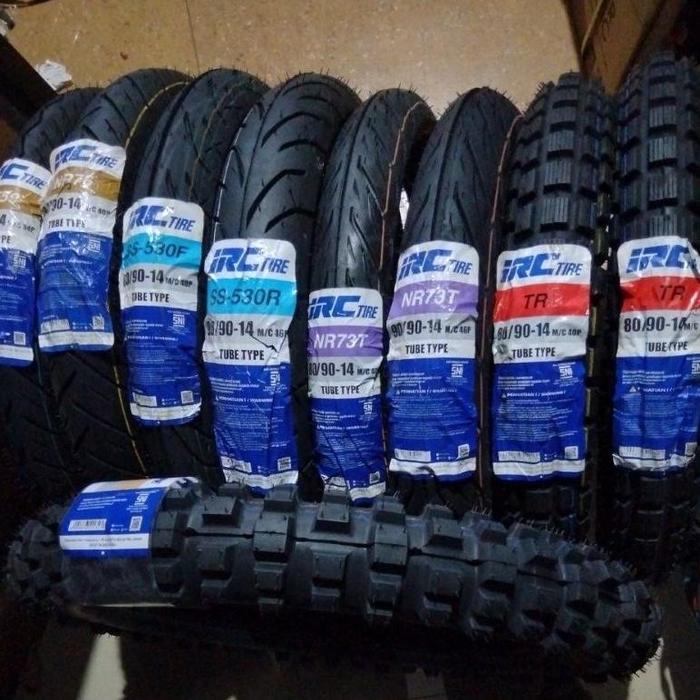 Ban IRC Ring 14 Matik Uk (70/90) (80/90) (90/90) TubeType (Bukan Tubles) Ring14 NR73T SS530R SS 530 