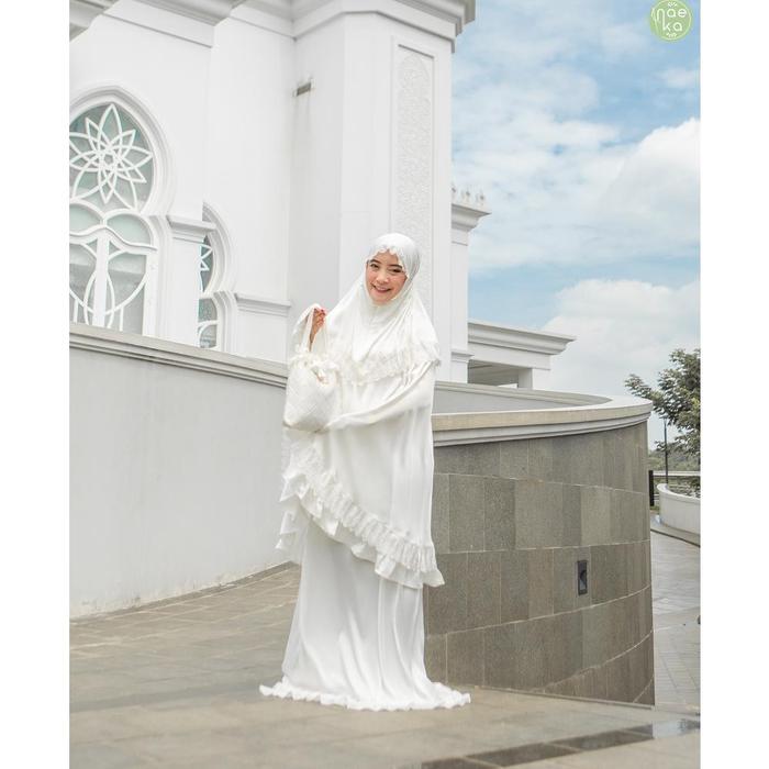 Naeka Mukena Hajj 2in1 Series Silk Premium Mukena Umroh