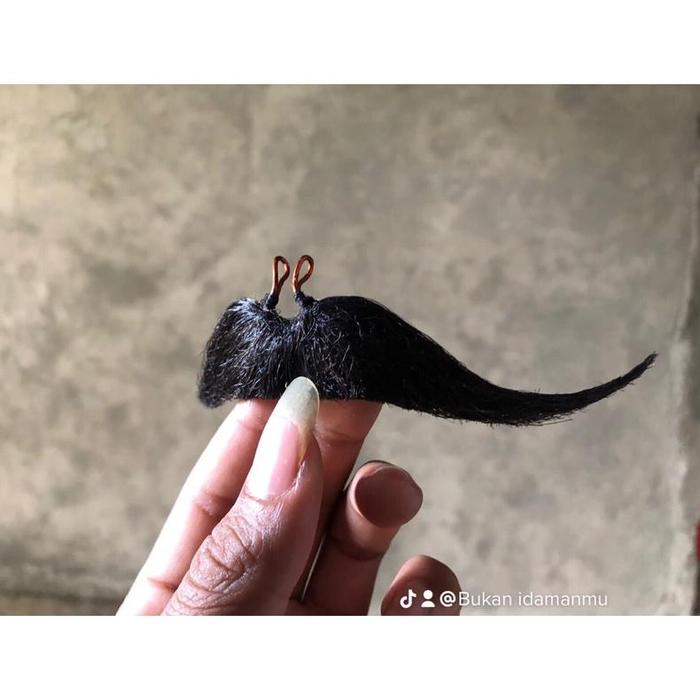 ADA kumis jaran kepang/jebres rajutan/pakisan