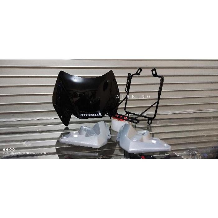 ADA Bracket Lampu Tirev Verza Megapro Mono CB150R Lama Old CB 150 R Dudukan pangkon headlamp barong