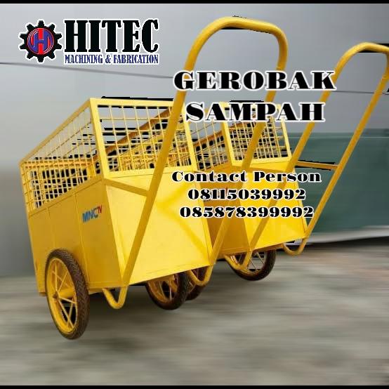 GEROBAK SAMPAH / GEROBAK DORONG