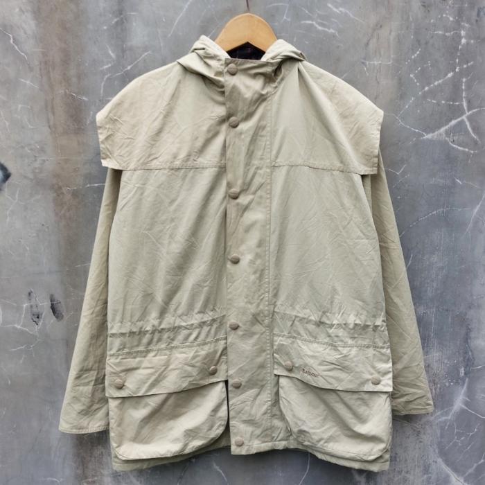 jaket barbour durham wax jacket vintage packable second LIKE NEW