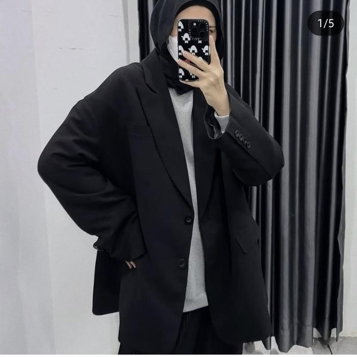Hattaco Tailoring oversized luxe blazer