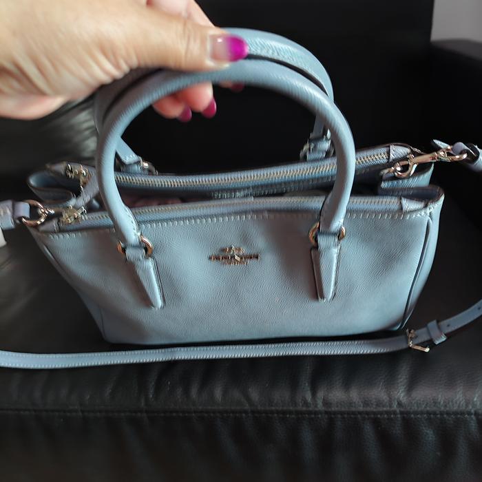 pre love bag Tote coach Surrey carryall blue