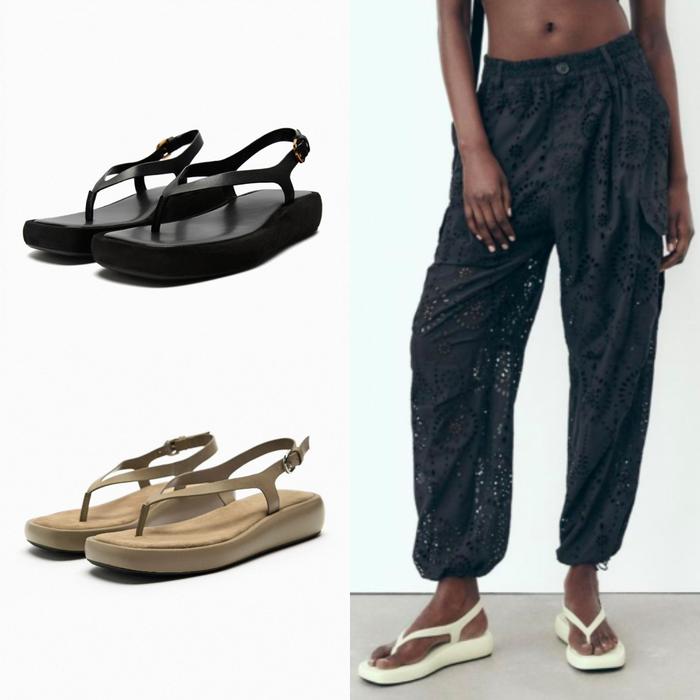 Sandal ZARA Flipflop Flatform Shoes