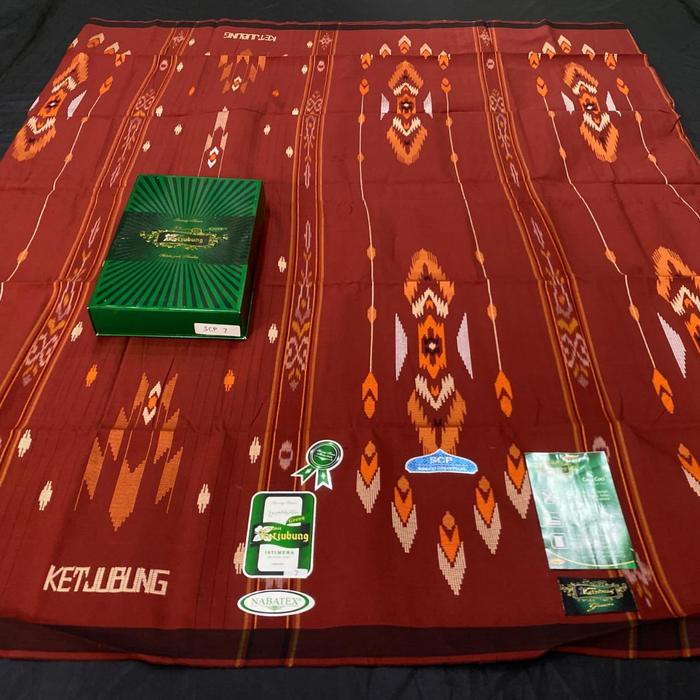 sarung tenun goyor ketjubung scp green
